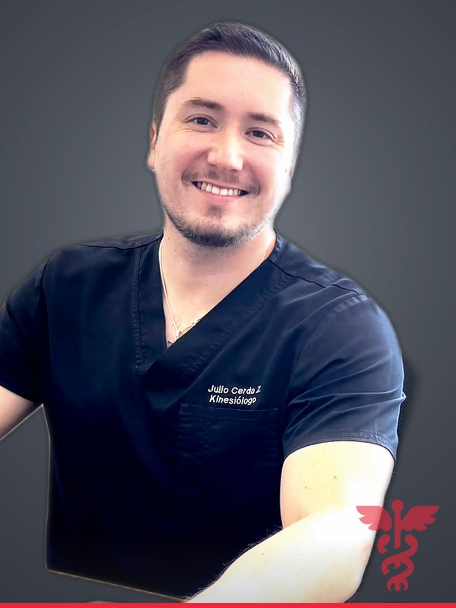 Klgo. Julio Cerda, kinesiólogo musculoesquelético